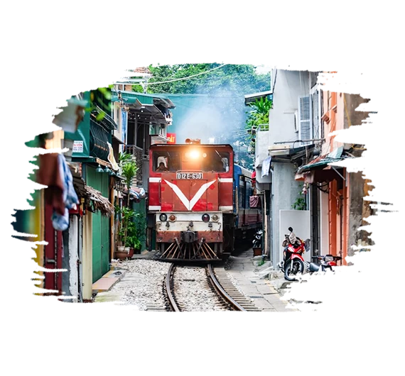 VIETNAM TRAIN DEPUIS L'HEURE FRANÇAISE - agence de voyage Vietnam