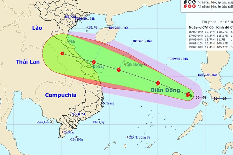 Les typhons sont ils fréquents au Vietnam?