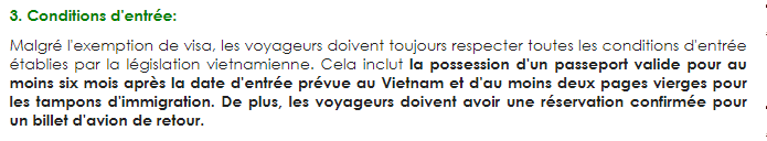 conditions dentree visa vietnam 1