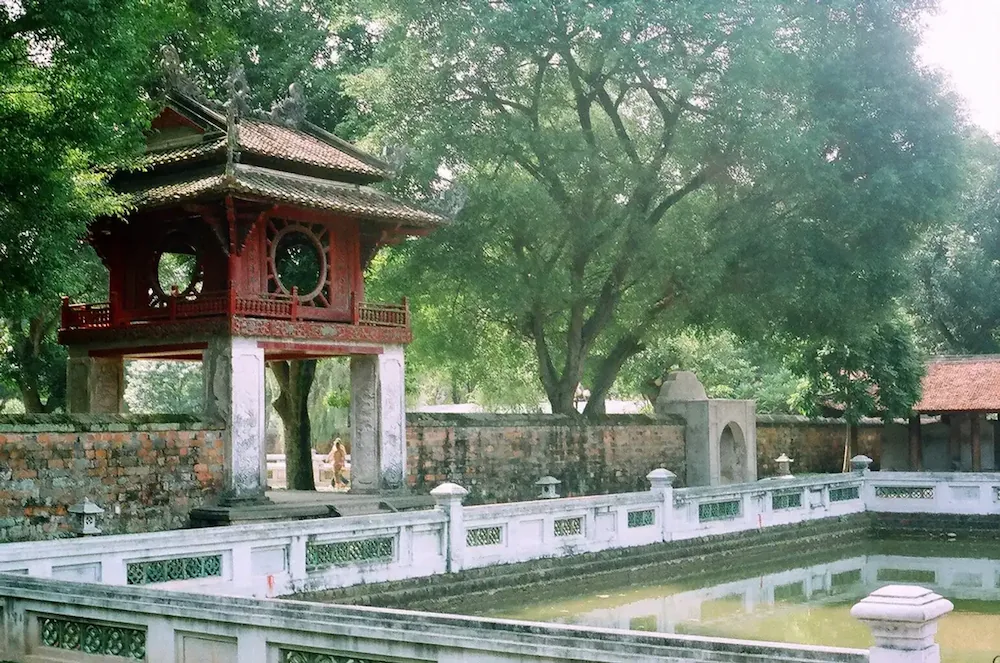 temple de la litterature hanoi
