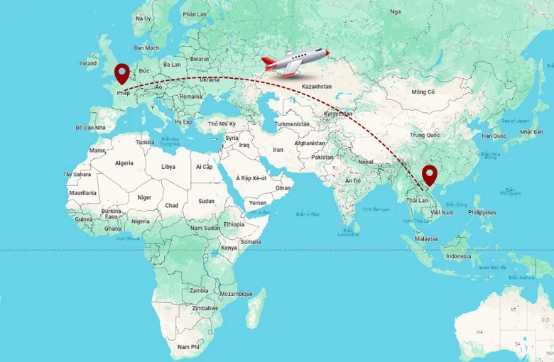 Quel mois est le moins cher pour prendre un vol pour le Vietnam 