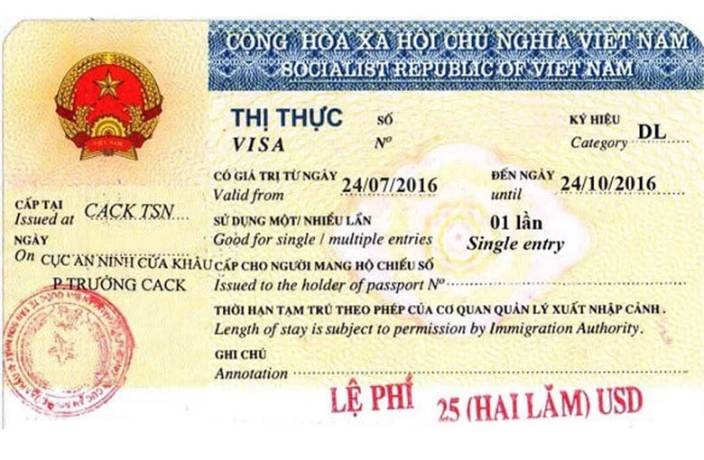 Faut – il un visa pour entrer au Vietnam ?