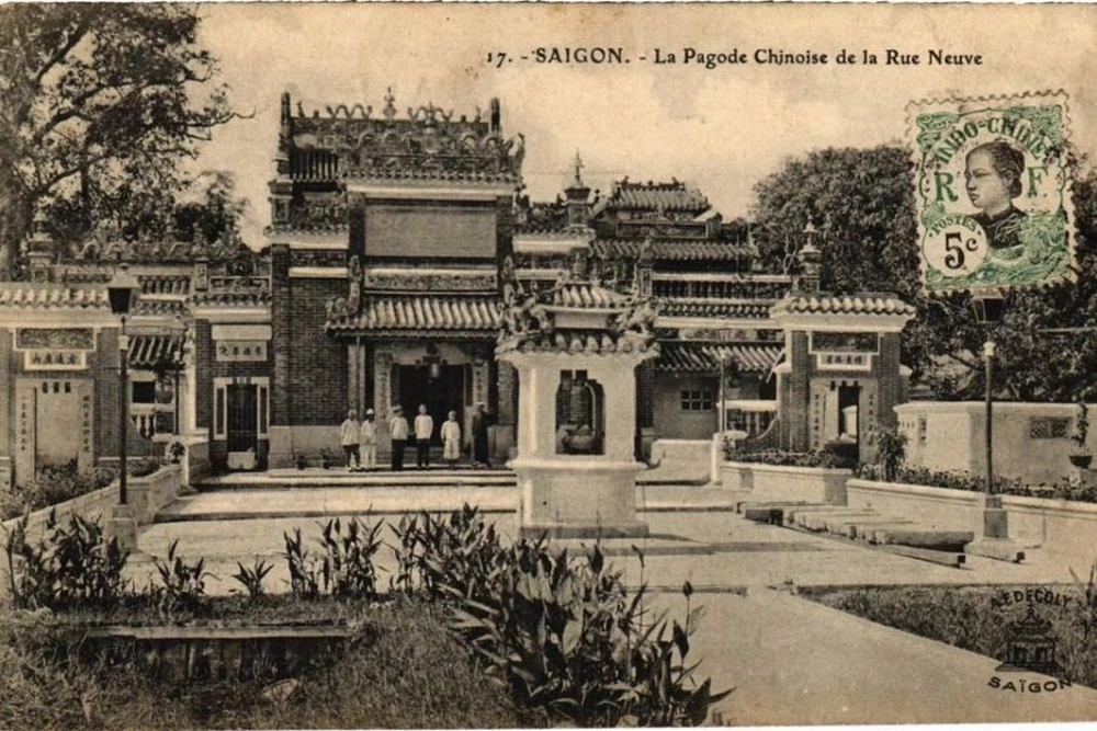 La pagode Ngoc Hoang dans les années 1980