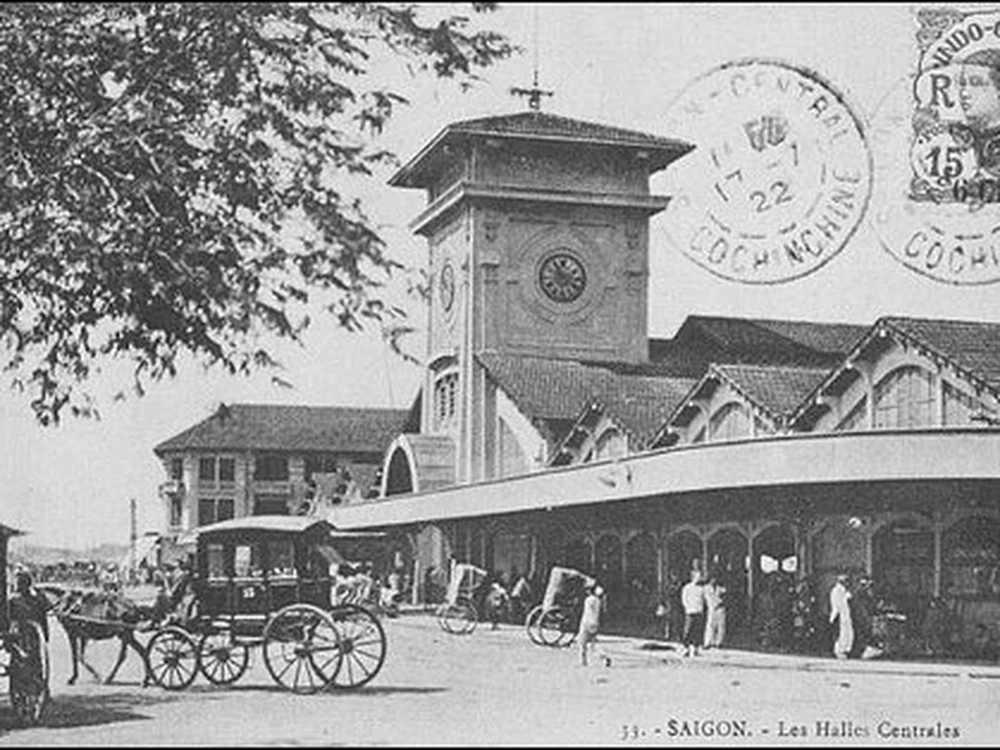 Le marché Ben Thanh en 1921