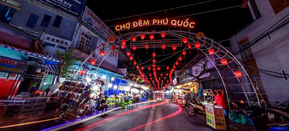 Le marche de nuit de Phu Quoc