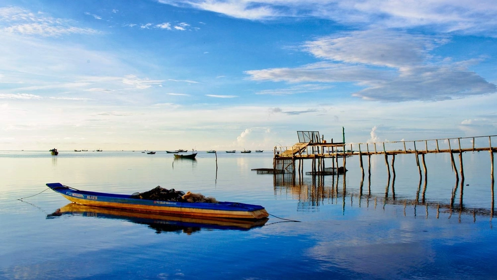 Le village de pecheurs de Ham Ninh