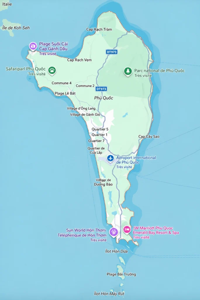 Phu Quoc carte