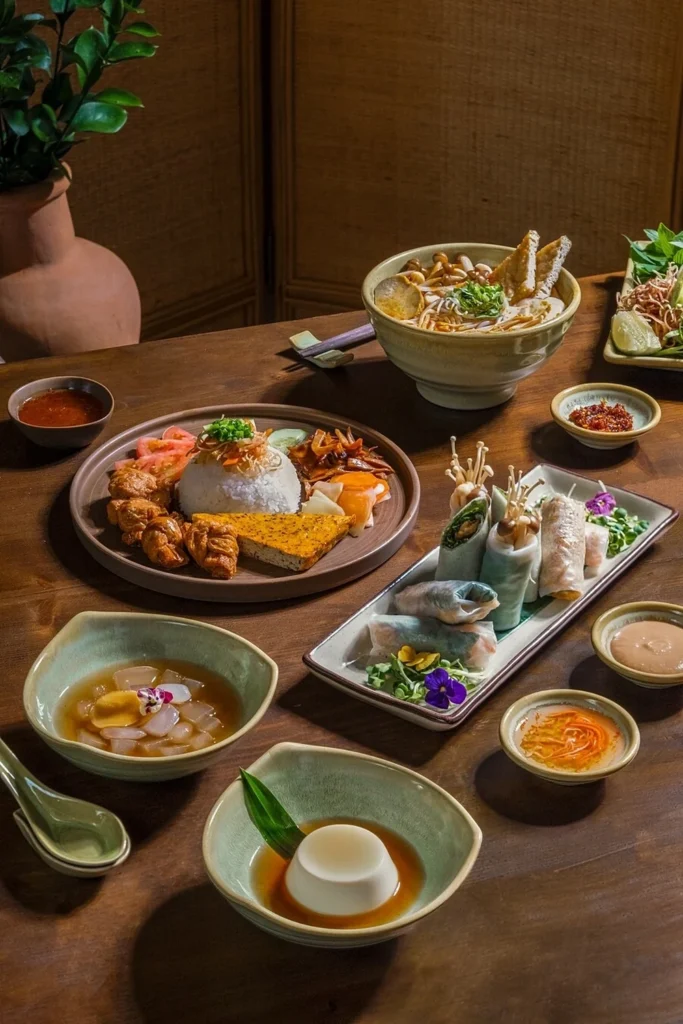 Plats de Be An Vegetarian Cafe