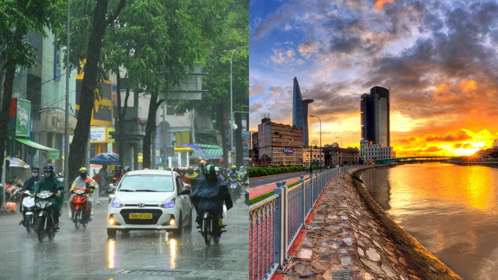Saison des pluies et saison sèche à Hô Chi Minh Ville