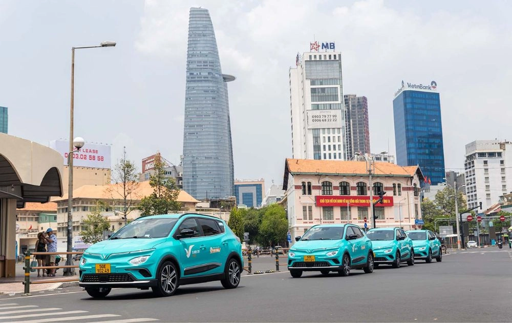 Taxi Xanh SM à Saigon