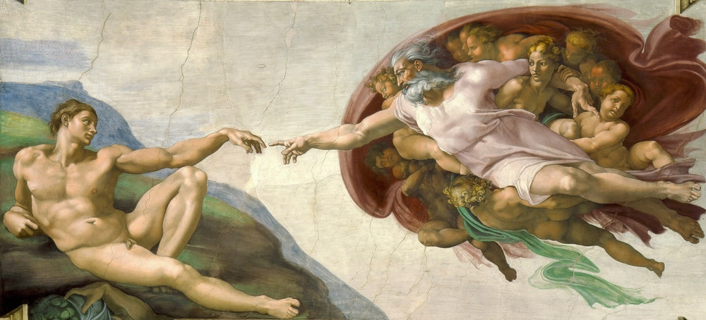 The Creation of Adam de Michel-Ange