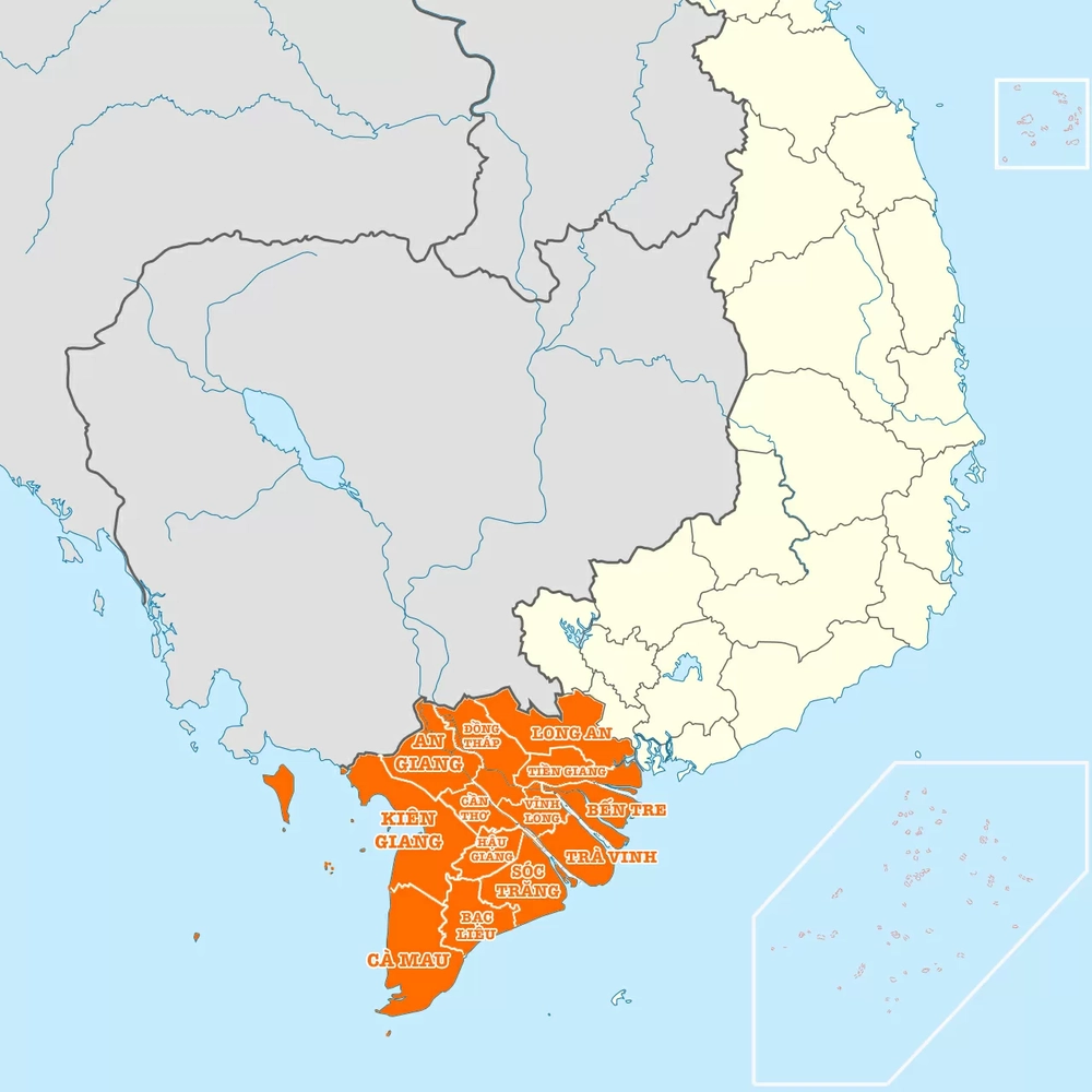 Le Delta du Mékong