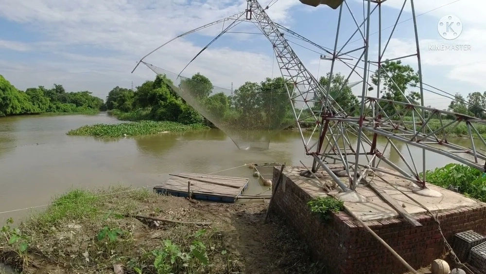 Le carrelet de la lagune de chuon