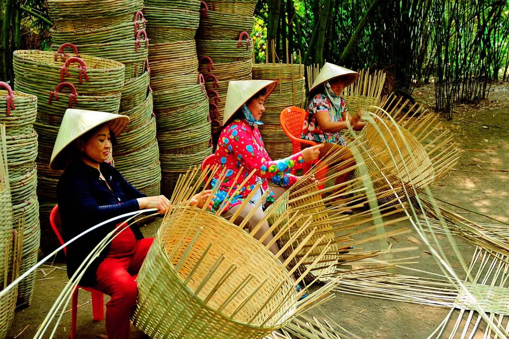 ateliers de vannerie et de tressage ben tre