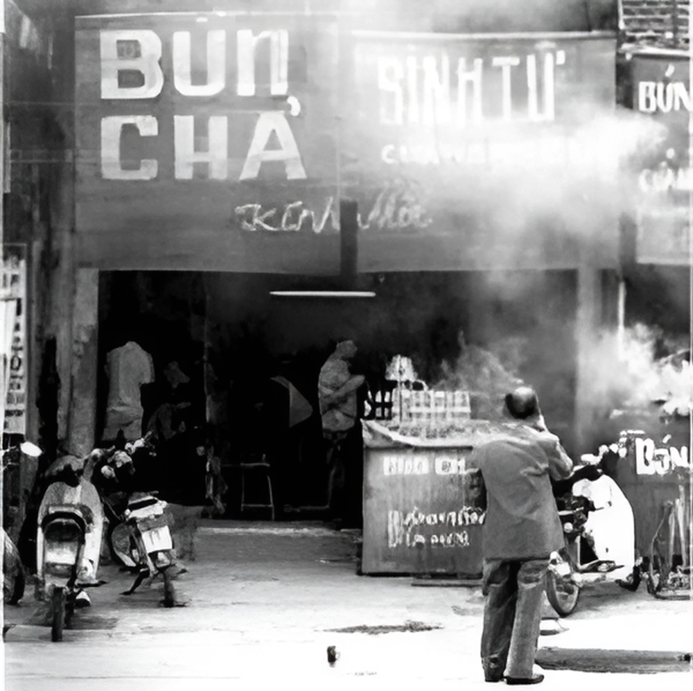 bun cha hanoi vietnam