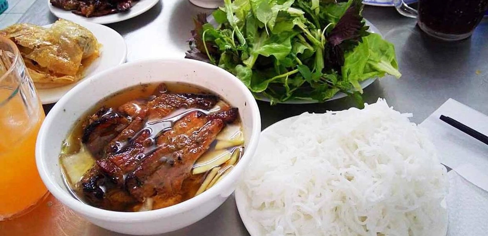 bun cha huong lien hanoi