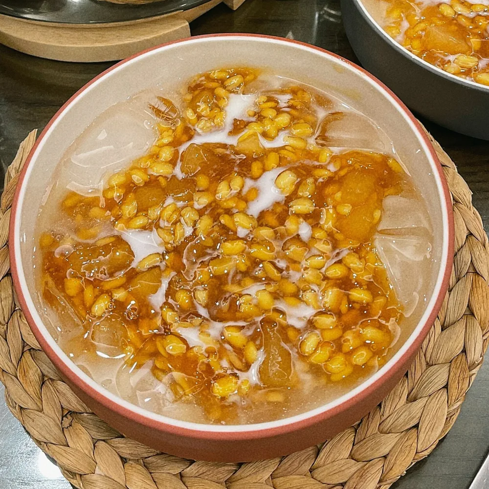 che dau xanh au marche de buoi