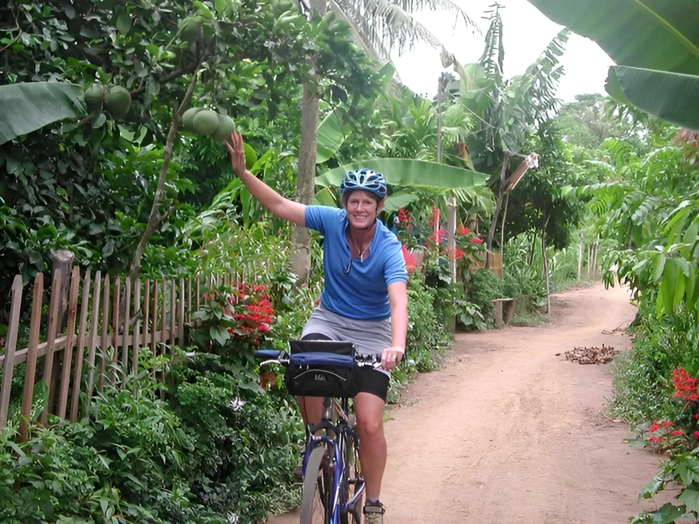 faire du velo a an binh vinh long
