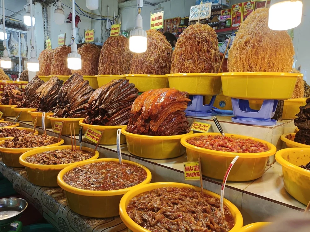 mam du marche de tinh bien an giang