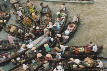 marche flottant de Tra On