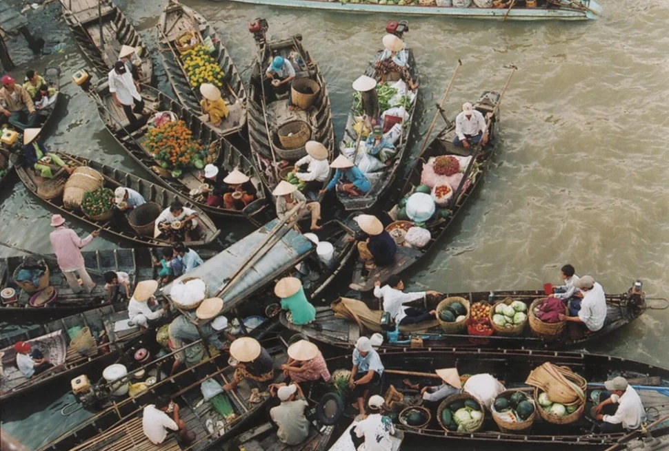marche flottant de Tra On