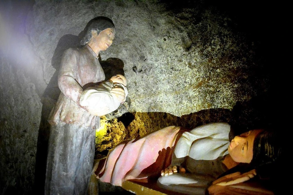 naissances dans les tunnels vinh moc vietnam