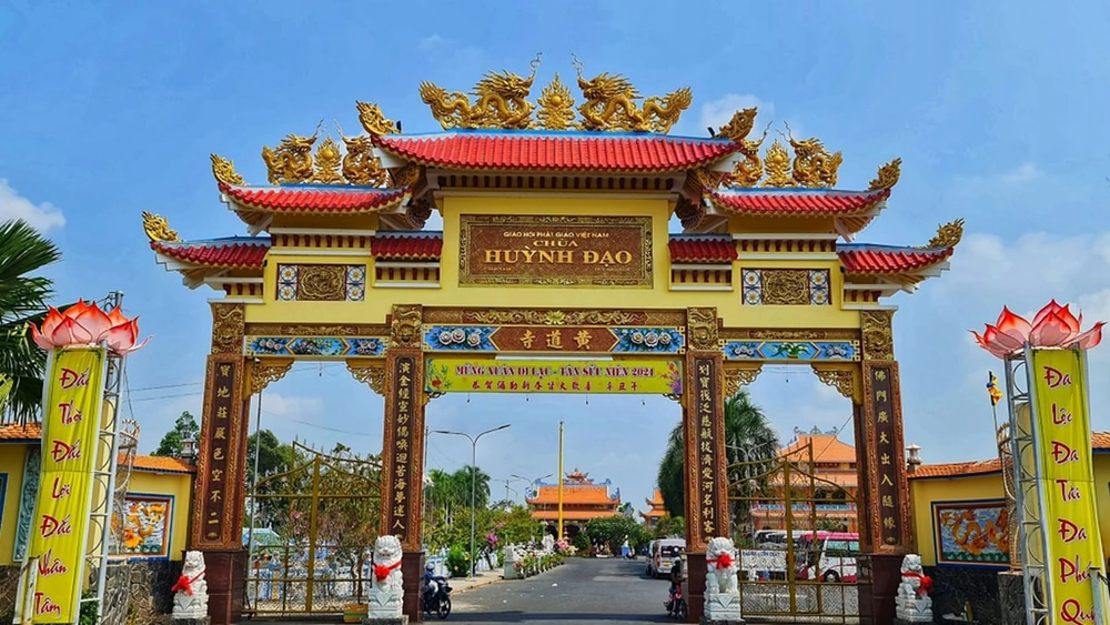 pagode Huynh Dao an giang