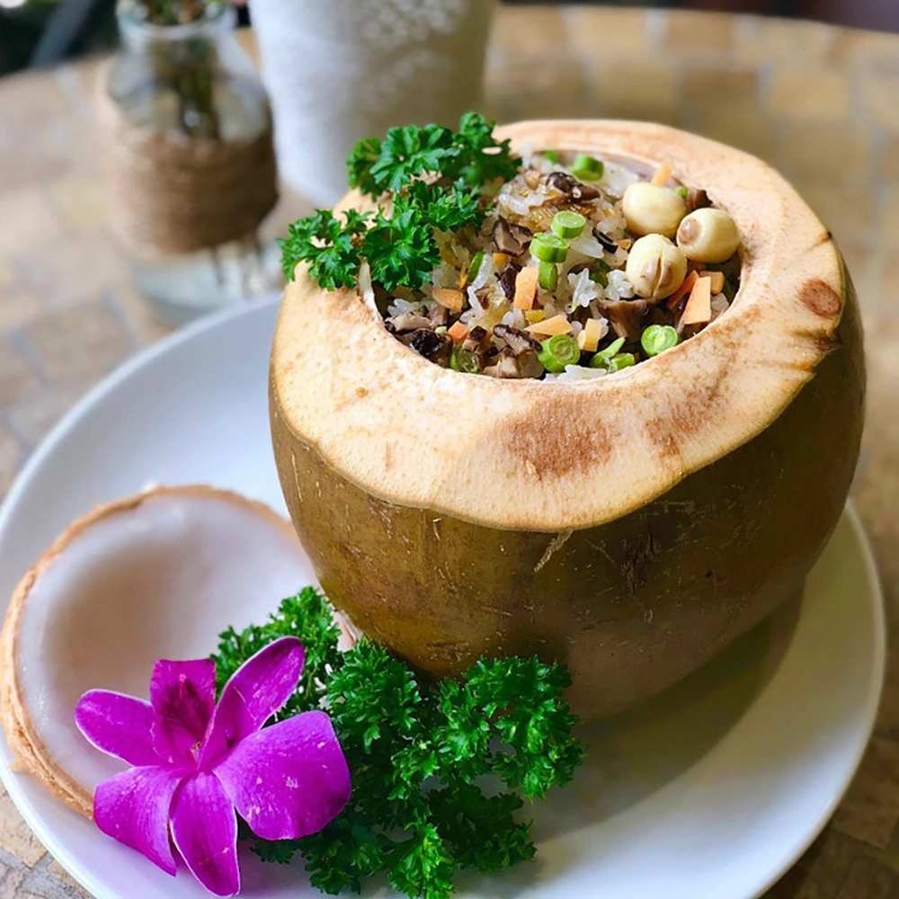 plats à base de noix de coco