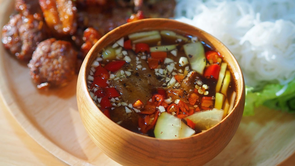 sauce de trempage bun cha hanoi