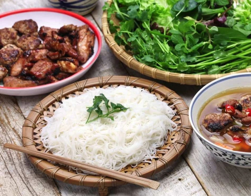 vermicelles de bun cha hanoi