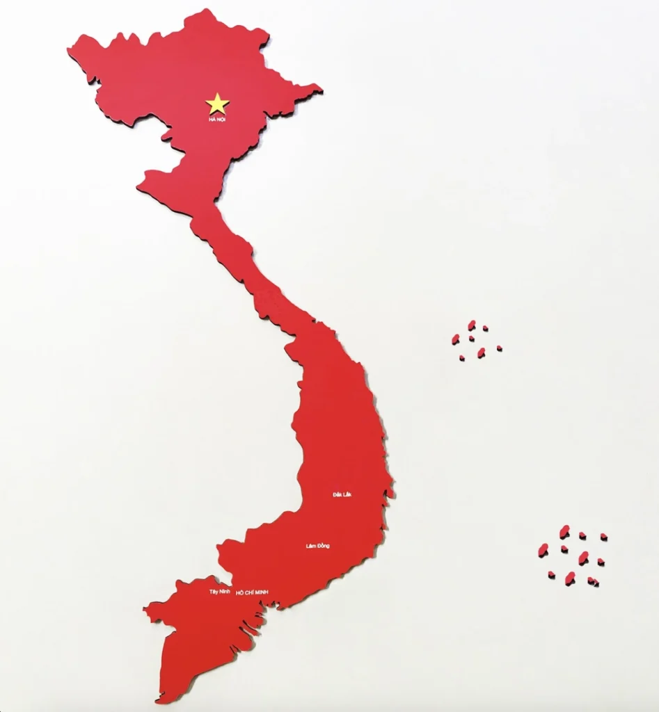 vietnam carte