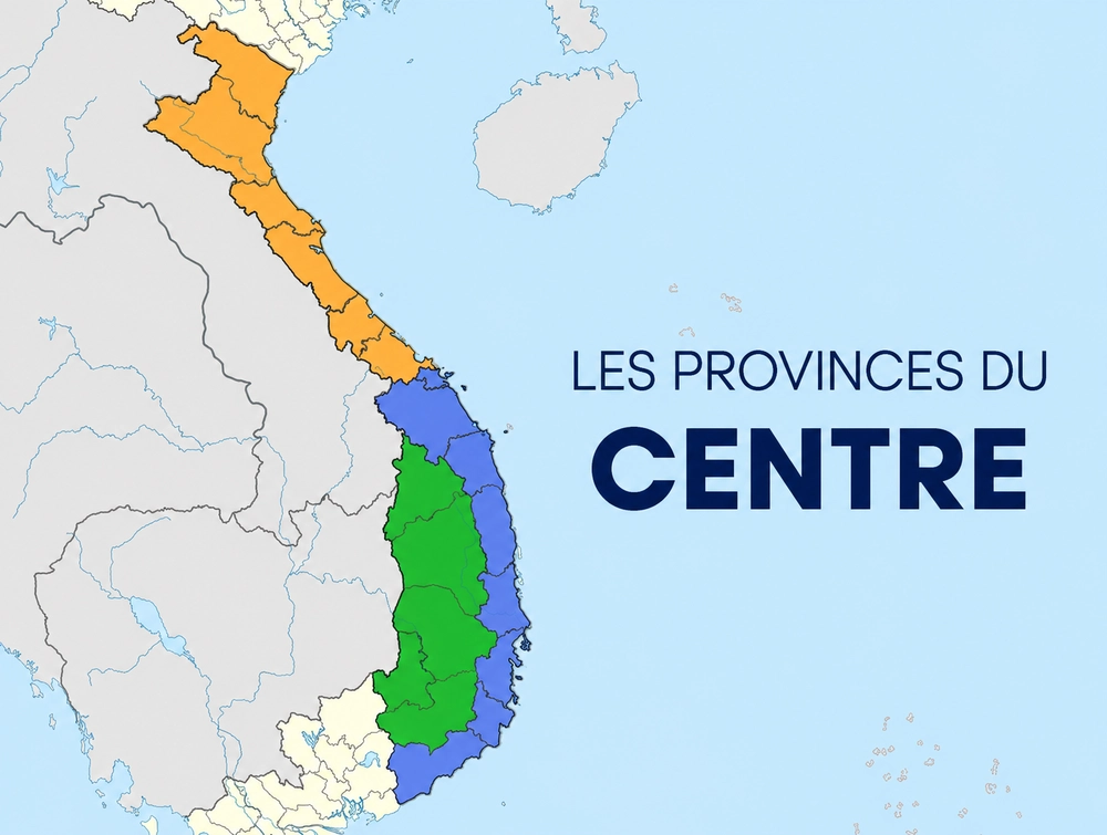 vietnam centre carte