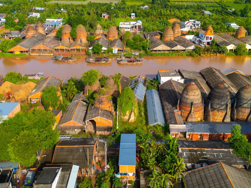 village de briques et poteries de Mang Thit vinh long