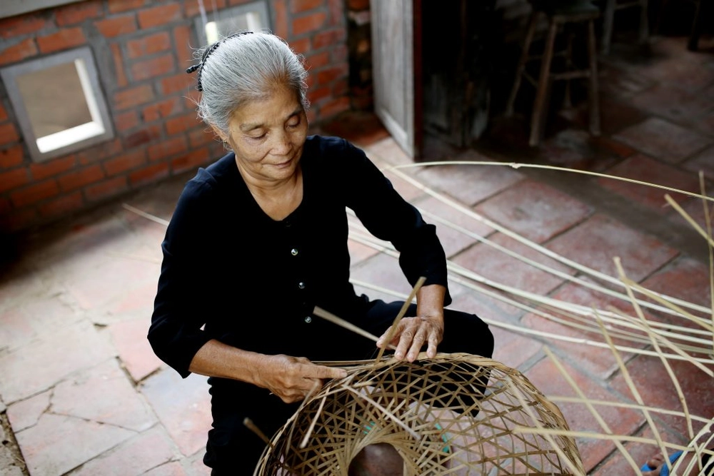 village de tressage de Phu Le ben tre